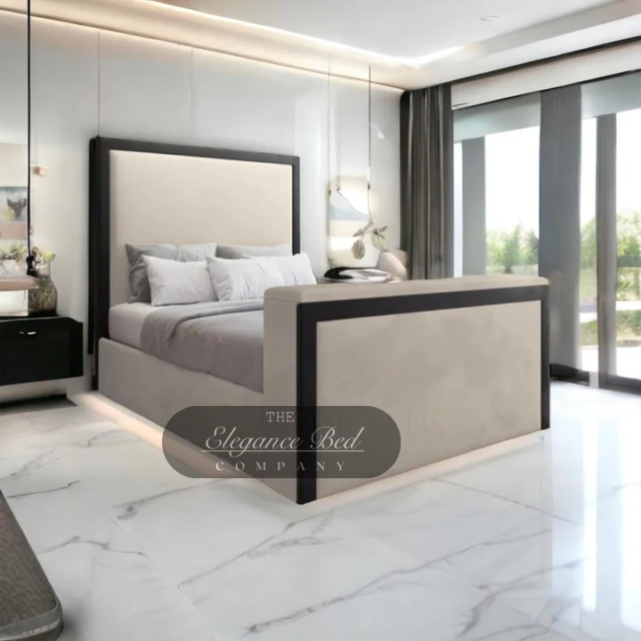 Rome Royal Designer TV Bed