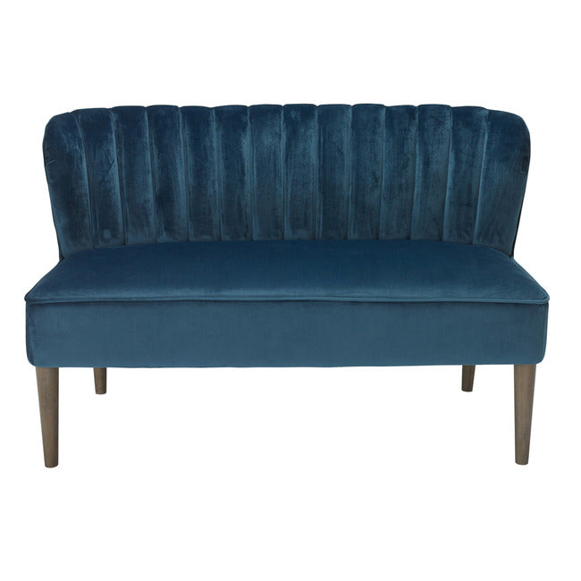 BELLA 2 SEATER SOFA MIDNIGHT BLUE