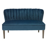 BELLA 2 SEATER SOFA MIDNIGHT BLUE