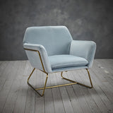 CHARLES ARMCHAIR SKY BLUE