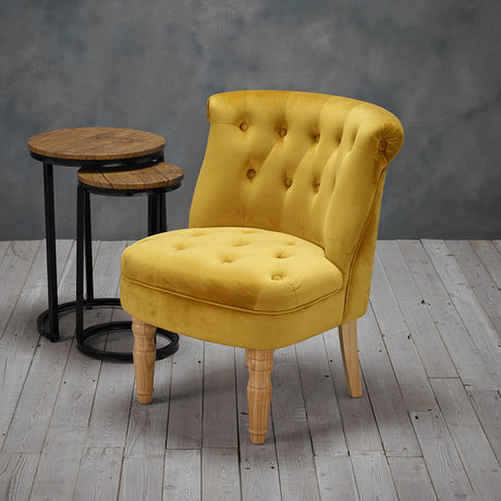 CHARLOTTE CHAIR MUSTARD