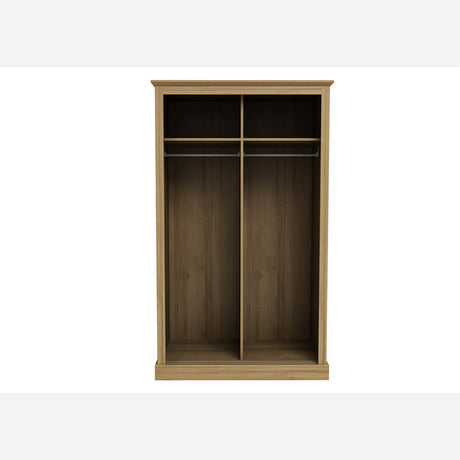 DEVON 2 DOOR SLIDING WARDROBE OAK