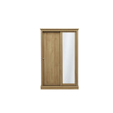 DEVON 2 DOOR SLIDING WARDROBE OAK