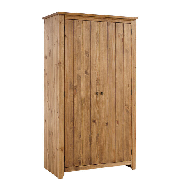 HAVANA 2 DOOR WARDROBE PINE