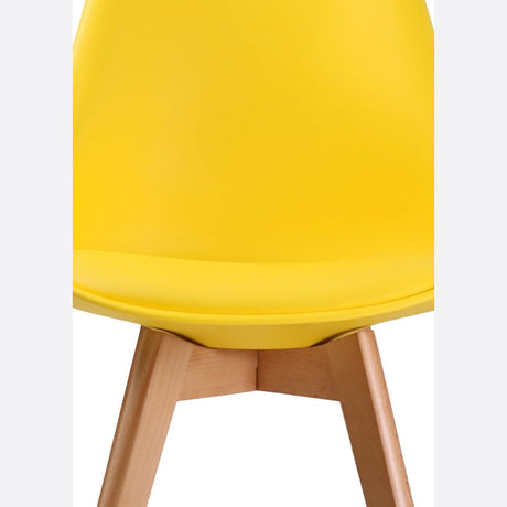 LOUVRE CHAIR YELLOW (PACK OF 2)