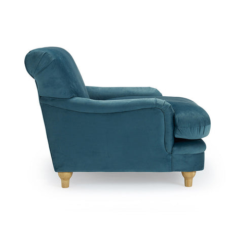 PLUMPTON CHAIR PEACOCK BLUE