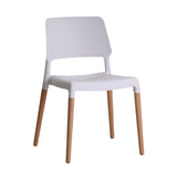 RIVA CHAIR WHITE (PACK OF 2)