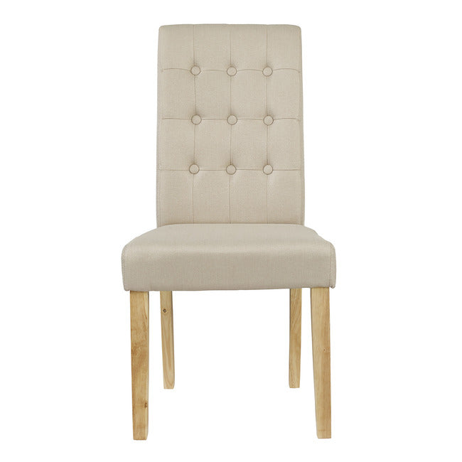 ROMA CHAIR BEIGE (PACK OF 2)