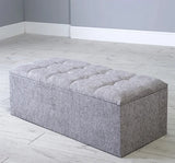 Cube Design Storage Ottoman Box