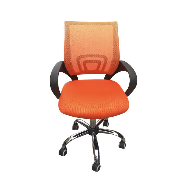 TATE MESH BACK OFFICE CHAIR ORANGE